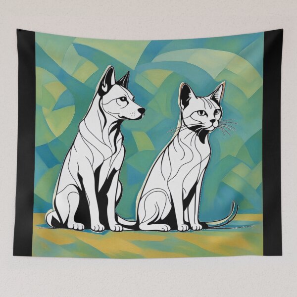 Item preview, A Celebration of Canine and Feline Bond #7 designed and sold by Helios Be. Lavsh.
