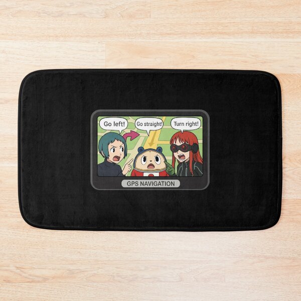 Artikelvorschau, Persona – Fuuka Yamagishi – Teddie – Futaba Sakura – GPS-Navigation entworfen und verkauft von ElizaErger.