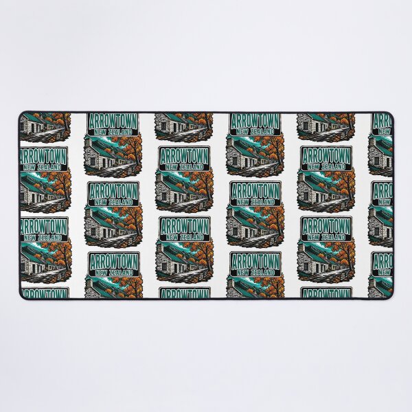 Item preview, Arrowtown New Zealand Vintage Travel Tourism designed and sold by TravelersGems.