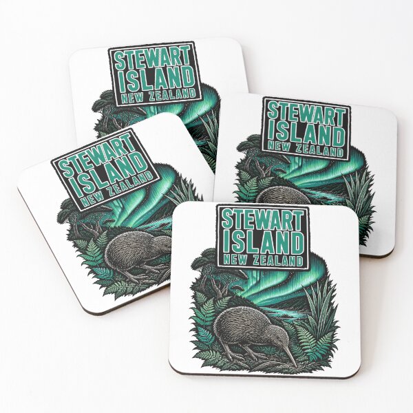 Item preview, Stewart Island New Zealand Vintage Travel Tourism designed and sold by TravelersGems.