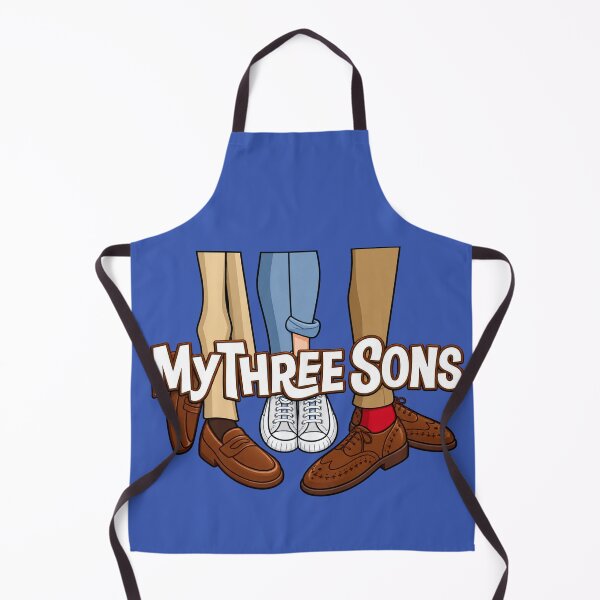 Item preview, My Three Sons - Classic TV Show Inspired Retro Logo designed and sold by Deviant Logic Design.