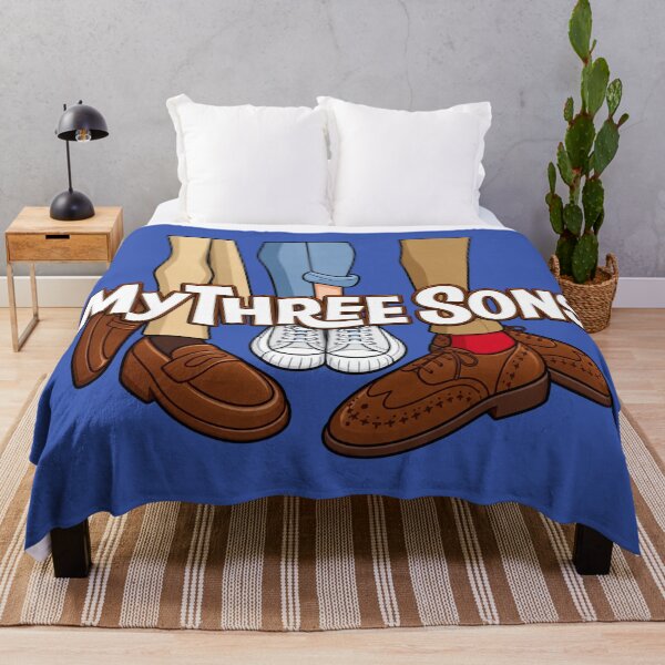 Item preview, My Three Sons - Classic TV Show Inspired Retro Logo designed and sold by Deviant Logic Design.