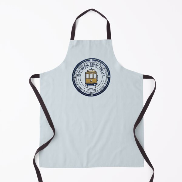 Item preview, Queensboro Bridge Trolley 1909 Vintage Gold NYC Crest Graphic designed and sold by KiwiRider.