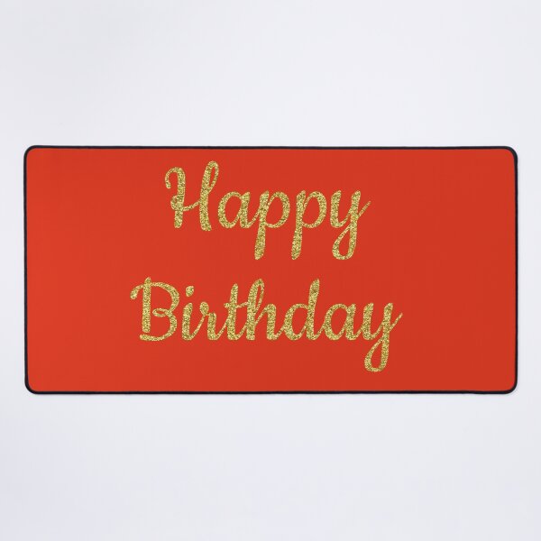 Item preview, Happy birthday red designed and sold by Ana Gorozpe.