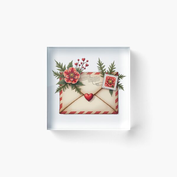 Item preview, Whimsical Christmas Post Office – Festive Christmas Envelope designed and sold by ArtemisEutopia.