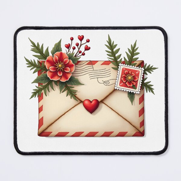 Item preview, Whimsical Christmas Post Office – Festive Christmas Envelope designed and sold by ArtemisEutopia.
