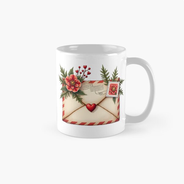 Item preview, Whimsical Christmas Post Office – Festive Christmas Envelope designed and sold by ArtemisEutopia.