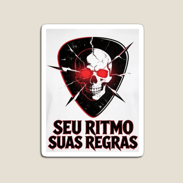 Item preview, Guitar Pick Mith a Skull in the Center designed and sold by RockPalette.