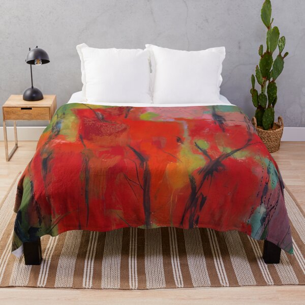 Item preview, Alma Woodsey Thomas - red abstraction 1960 designed and sold by hg6y.