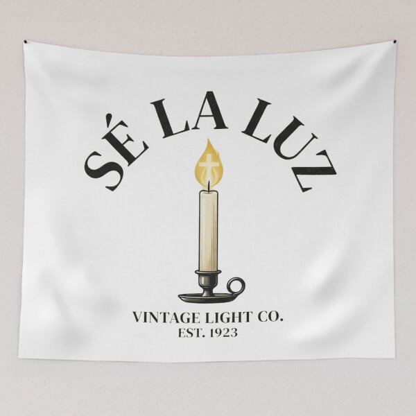 Item preview, Be the Light Vintage Candle Cross Christian Faith designed and sold by MantoSagrado.