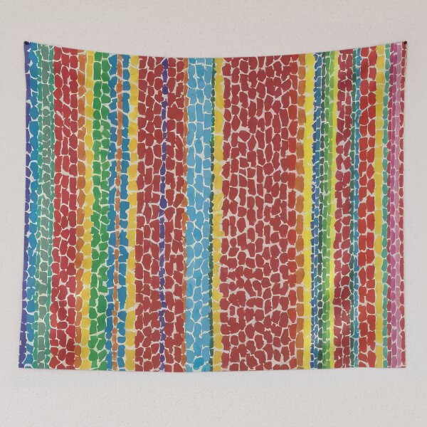 Item preview, Alma Woodsey Thomas - red violet nursery viewed from above 1970 designed and sold by hg6y.