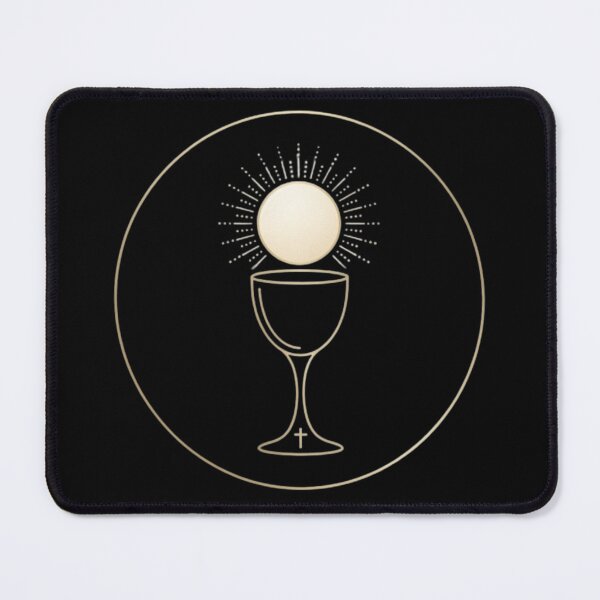 Item preview, Elegant Gold First Communion Eucharist Chalice designed and sold by MantoSagrado.