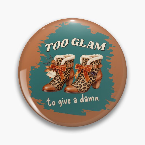 Item preview, Too Glam To Give A Damn - Leopard Print Autumn Boots designed and sold by TatyanaArt.