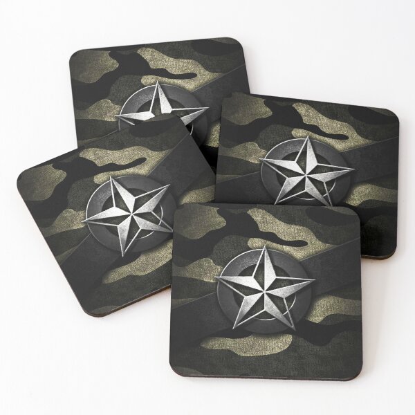 Item preview, Camouflage Military Star designed and sold by Exodoi.