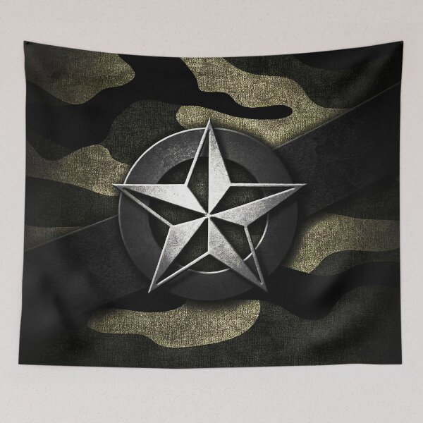 Item preview, Camouflage Military Star designed and sold by Exodoi.