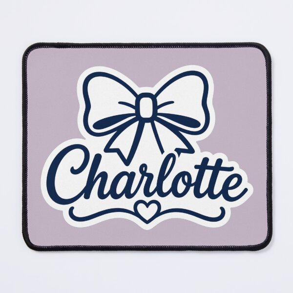 Item preview, Charlotte name Art designed and sold by The Digital Compass.