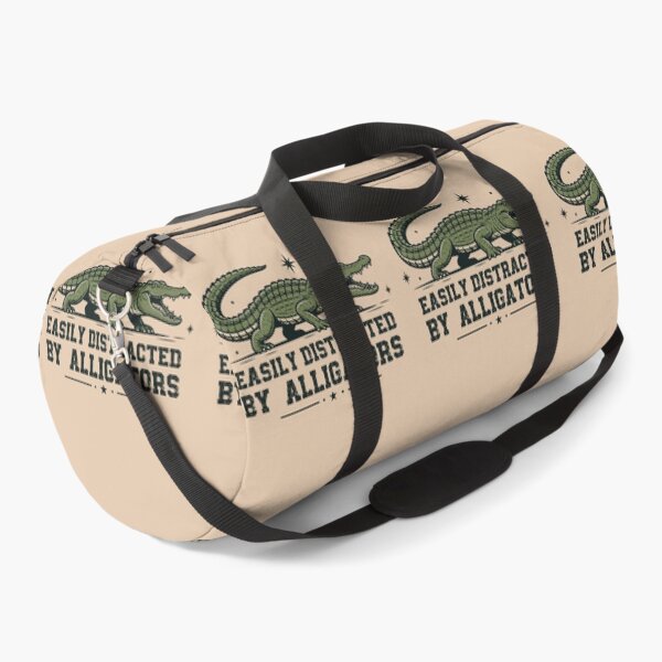 Item preview, Easily Distracted By Alligators - Vintage Retro Gator designed and sold by Dmetalx Art Apparel.