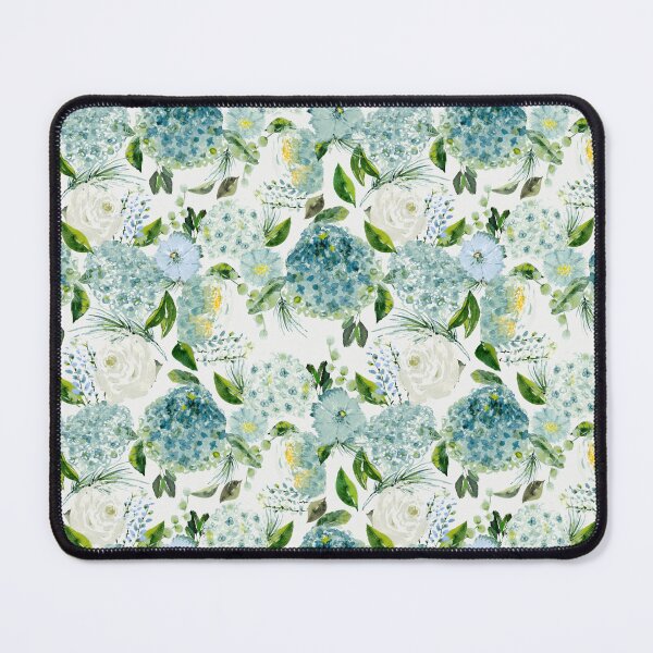 Item preview, Watercolor Hydrangeas, Roses, and Pine Sprigs designed and sold by horizonandpine.