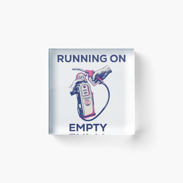 Item preview, Running on Empty Vintage Gas Pump designed and sold by RMTrendy.