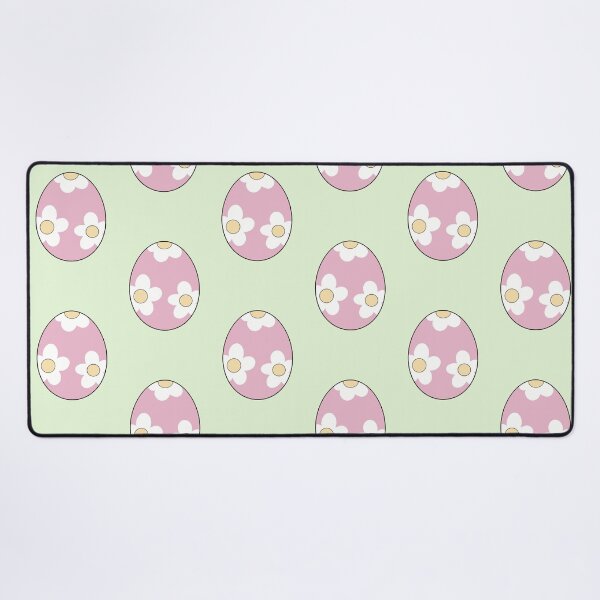 Item preview, Pink Egg with Floral Pattern - Easter Aesthetic  designed and sold by Dusk Daisy Art.