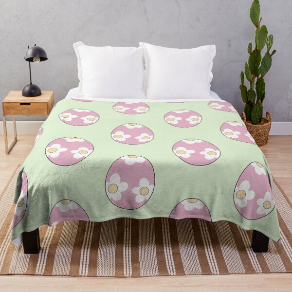 Item preview, Pink Egg with Floral Pattern - Easter Aesthetic  designed and sold by Dusk Daisy Art.