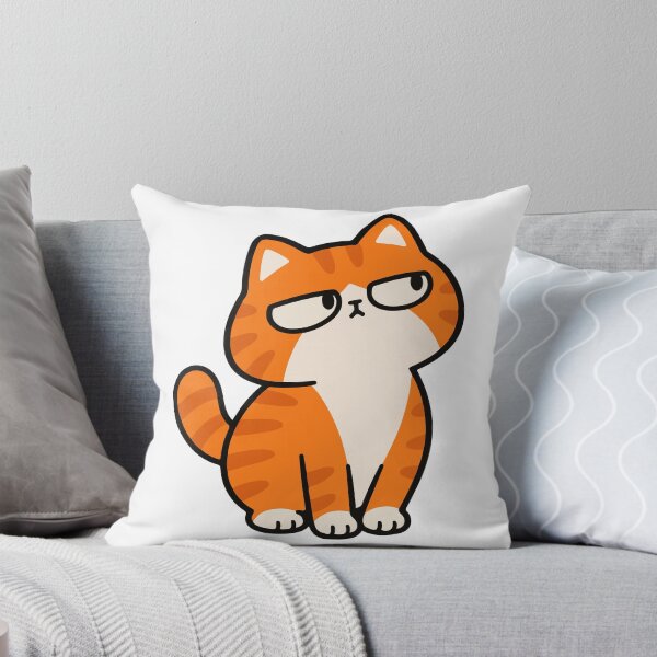 Item preview, Unimpressed Orange Tabby Cat designed and sold by MewMade.
