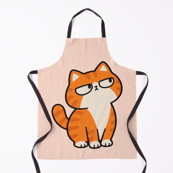 Item preview, Unimpressed Orange Tabby Cat designed and sold by MewMade.