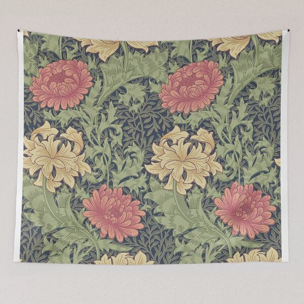 Artikelvorschau, William Morris Tapete - Chrysantheme um 1876 entworfen und verkauft von Hedrin.