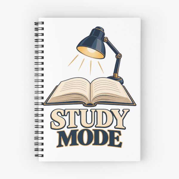 Item preview, Study Mode Book & Desk Lamp – Student Study Motivation Design designed and sold by Print-Mingle01.