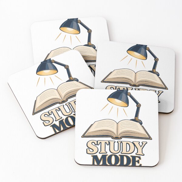 Item preview, Study Mode Book & Desk Lamp – Student Study Motivation Design designed and sold by Print-Mingle01.