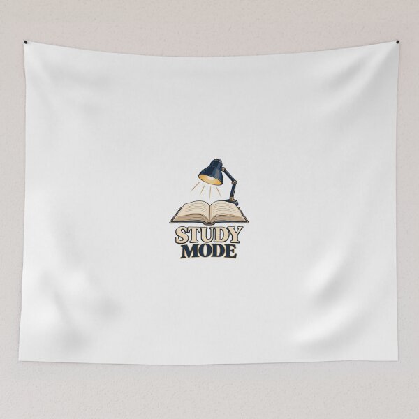 Item preview, Study Mode Book & Desk Lamp – Student Study Motivation Design designed and sold by Print-Mingle01.
