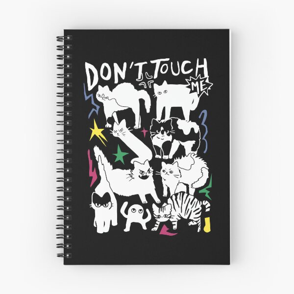 Item preview, Don't Touch Me - Cats designed and sold by KristiTaylorArt.