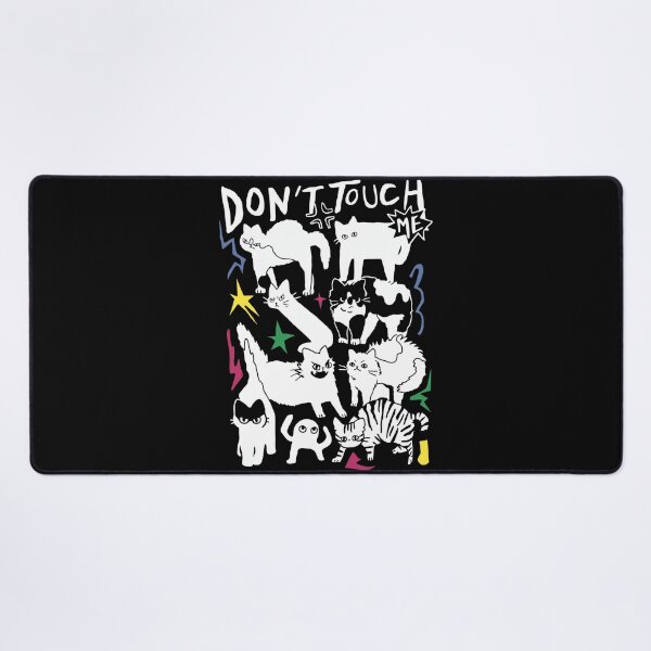 Item preview, Don't Touch Me - Cats designed and sold by KristiTaylorArt.