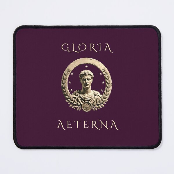 Item preview, Gloria Aeterna – Eternal Glory Latin Phrase, Classical Roman Imperial Design designed and sold by semenol.