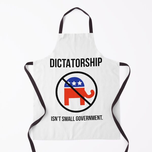 Item preview, Dictatorship isn’t small government.  designed and sold by Rachel the Artist .
