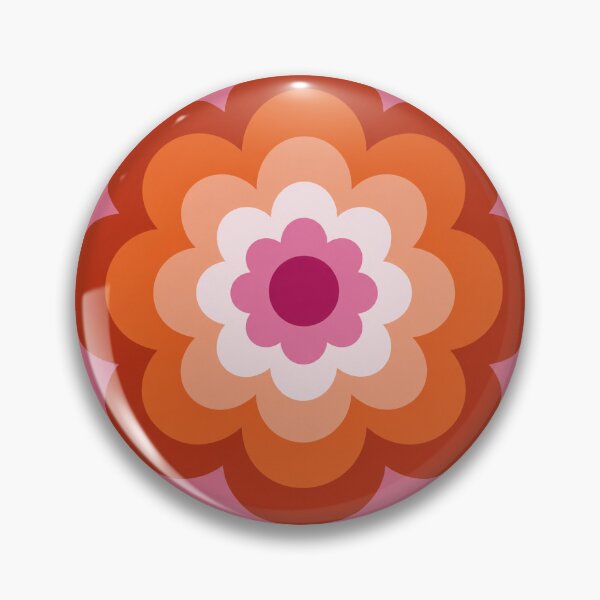 Item preview, Subtle lesbian flower power pride designed and sold by BoxyFox.