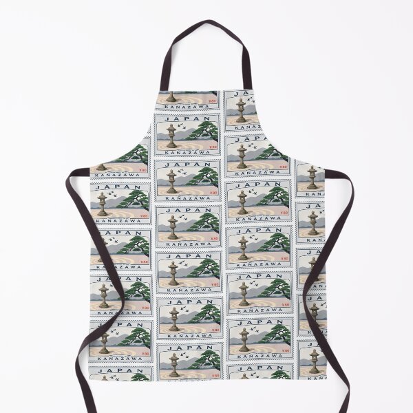 Item preview, Vintage Kanazawa Japan Postage Stamp Kenrokuen Garden Vector designed and sold by Shutter-Dragon.