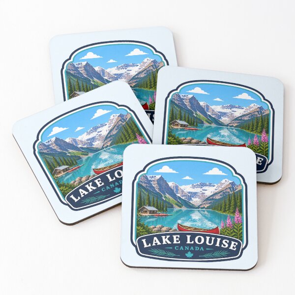 Item preview, Lake Louise, Alberta, Canada - Turquoise Glacier Lake designed and sold by Myra365Art.