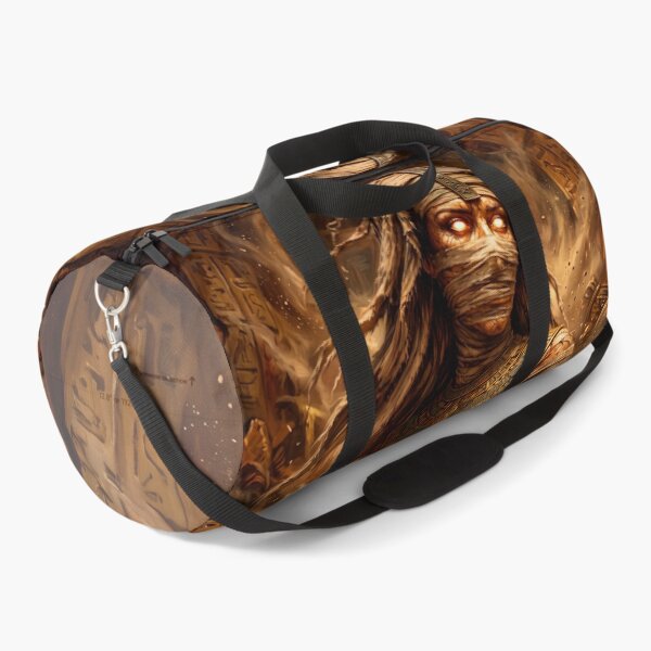 Item preview, Mystical Egyptian Mummy Queen in Ancient Tomb – Fantasy Portrait Art designed and sold by VALKYRAART53.