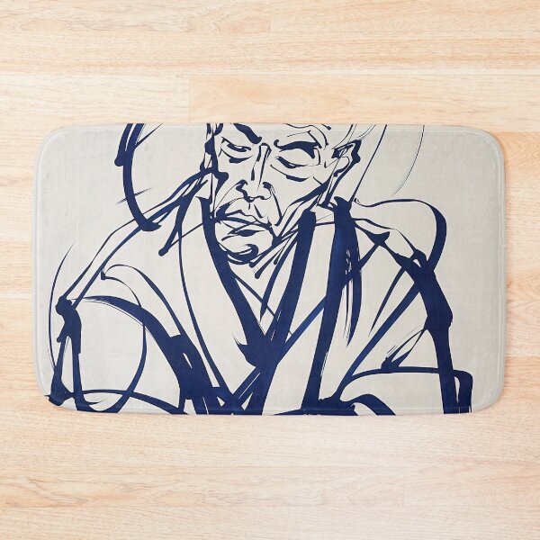 Item preview, Dogen Zenji - Blue Abstract Art designed and sold by shadow-bloom.