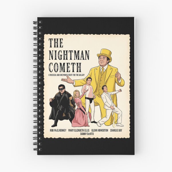 Item preview, It's Always Sunny In Philadelphia - The Nightman Cometh - Charlie Kelly - Dennis Reynolds - Frank Reynolds - Dee Reynolds - Mac designed and sold by KristiTaylorArt.