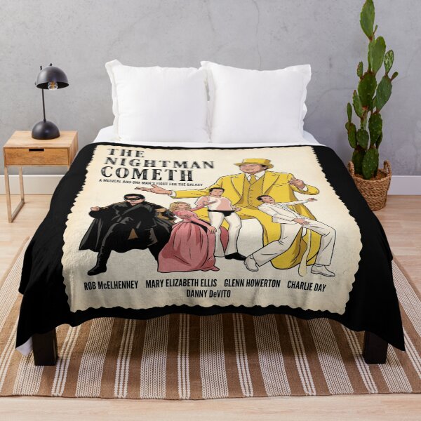 Item preview, It's Always Sunny In Philadelphia - The Nightman Cometh - Charlie Kelly - Dennis Reynolds - Frank Reynolds - Dee Reynolds - Mac designed and sold by KristiTaylorArt.