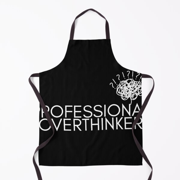 Item preview, Funny Professional Overthinker Mental Health Saying designed and sold by ancient art ⭐⭐⭐⭐⭐.