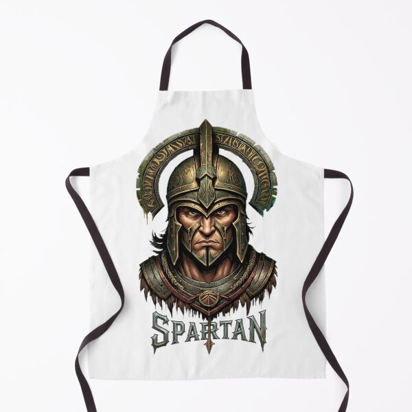 Item preview, Ancient Motivational Greek Spartan Warrior Graphic with Helmet and Typography SPARTAN. designed and sold by Giulivo Store Graphic.