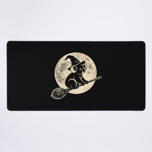 Item preview, Koala Halloween Witch Moon designed and sold by gunaone-design.
