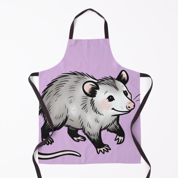 Item preview, Happy Virginia Opossum Sticker, Texas Wildlife Art designed and sold by Ink & Kind Studio.