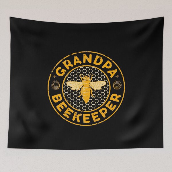 Item preview, Grandpa Beekeeper, Bee Whisperer Distressed Retro Design designed and sold by PugSwagClothing.