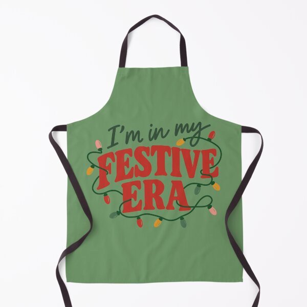 Item preview, I’m in My Festive Era Christmas Lights Holiday Typography designed and sold by MoonGirlDes000.