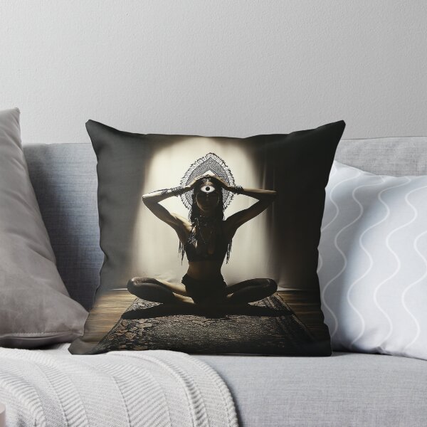 Item preview, Third Eye Awakening - Spiritual Yoga Silhouette designed and sold by Audra-studio.