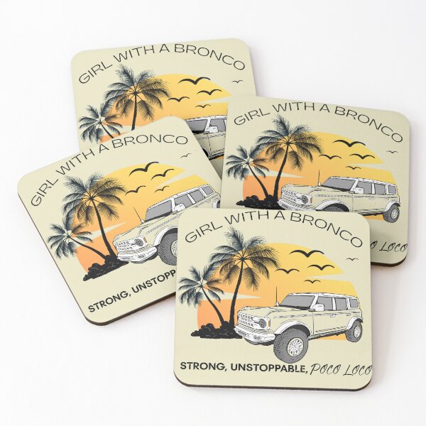 Item preview, Heritage Bronco Overlanding girl gift. 4x4 lovers designed and sold by Premium Overlanding Adventure Lifestyle.